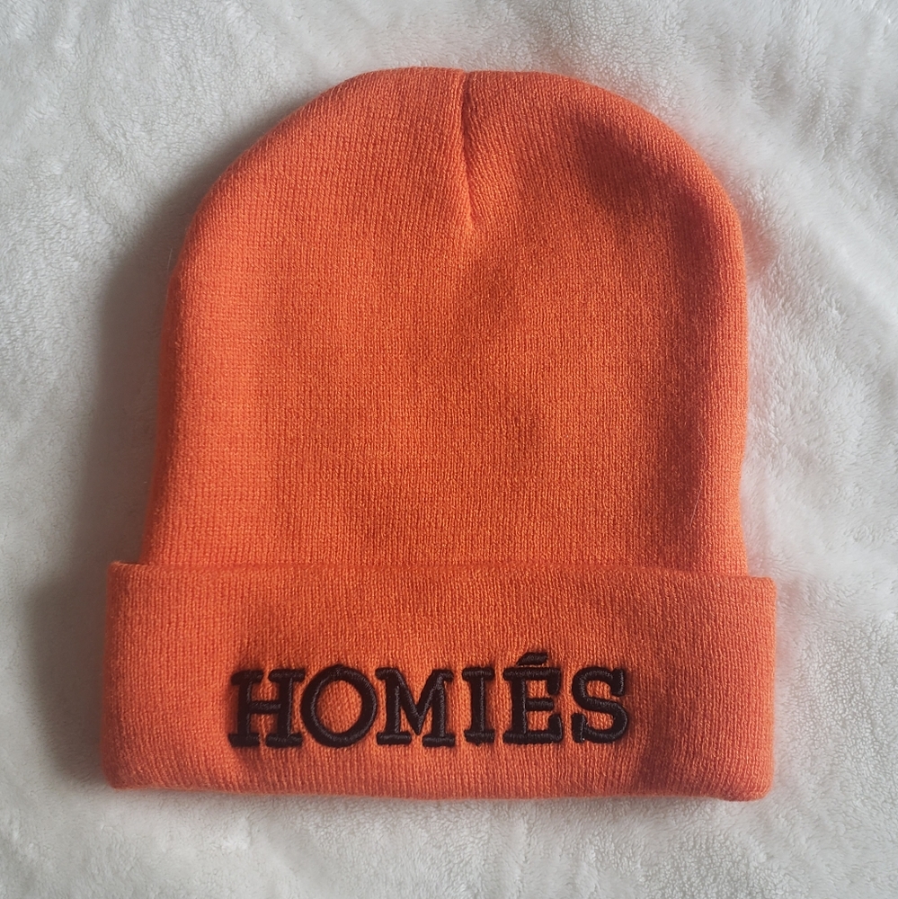 HOMIÉS ORANGE BEANIE - Brian Lichtenburg
